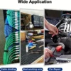100pcs Durable Black Nylon Car Mount Wire Ties