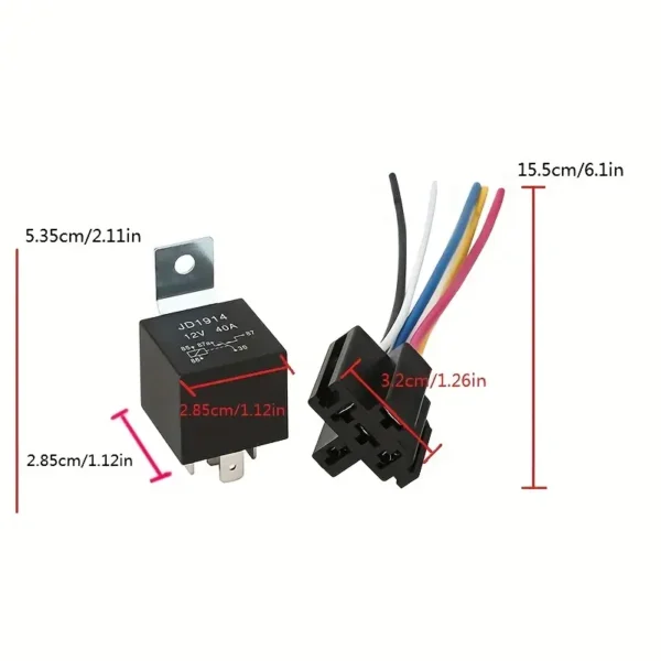 5pcs JD1914 Automotive Relay Set
